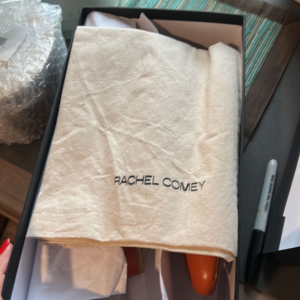 NWT Rachel Comey Zan Mule Color Orange Size10 - Picture 8 of 8